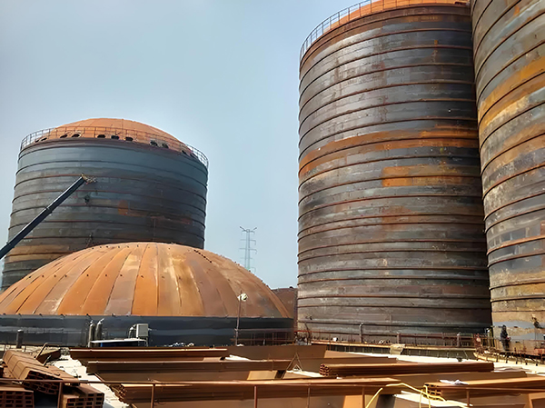 铁西焦粉钢板仓